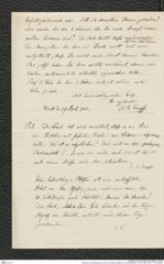 Nachlass Franz Steindachner, Brief von Eduard Graeffe an Franz Steindachner (19.04.1881), Inv.Nr. 173.05, Seite 2